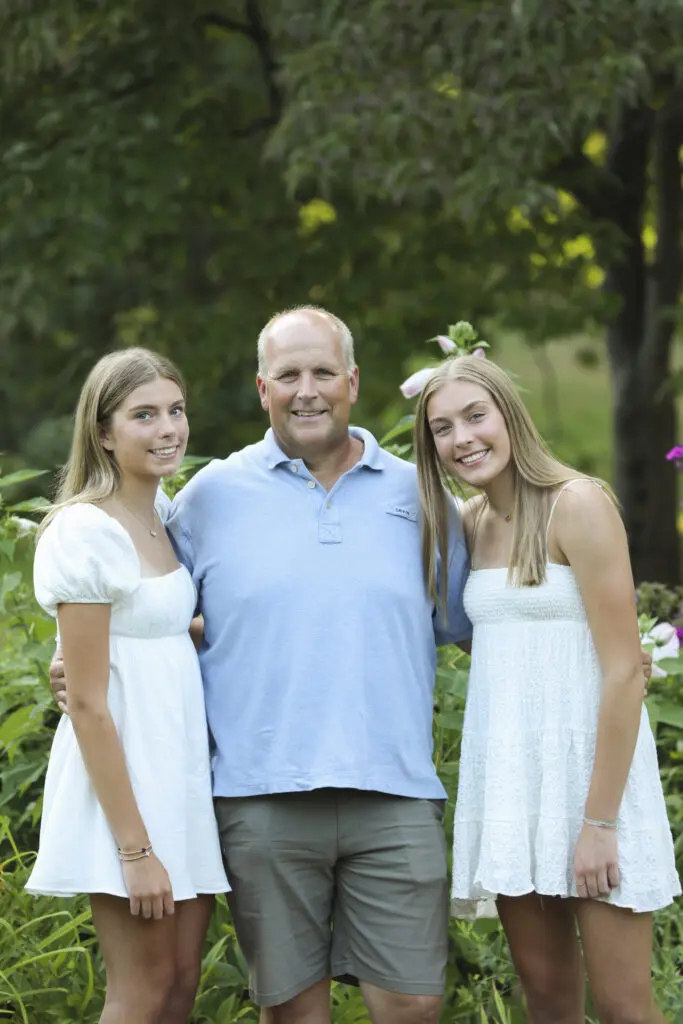 Franchise ownership for dads, ohDEER founder Kurt Upham with his kids 