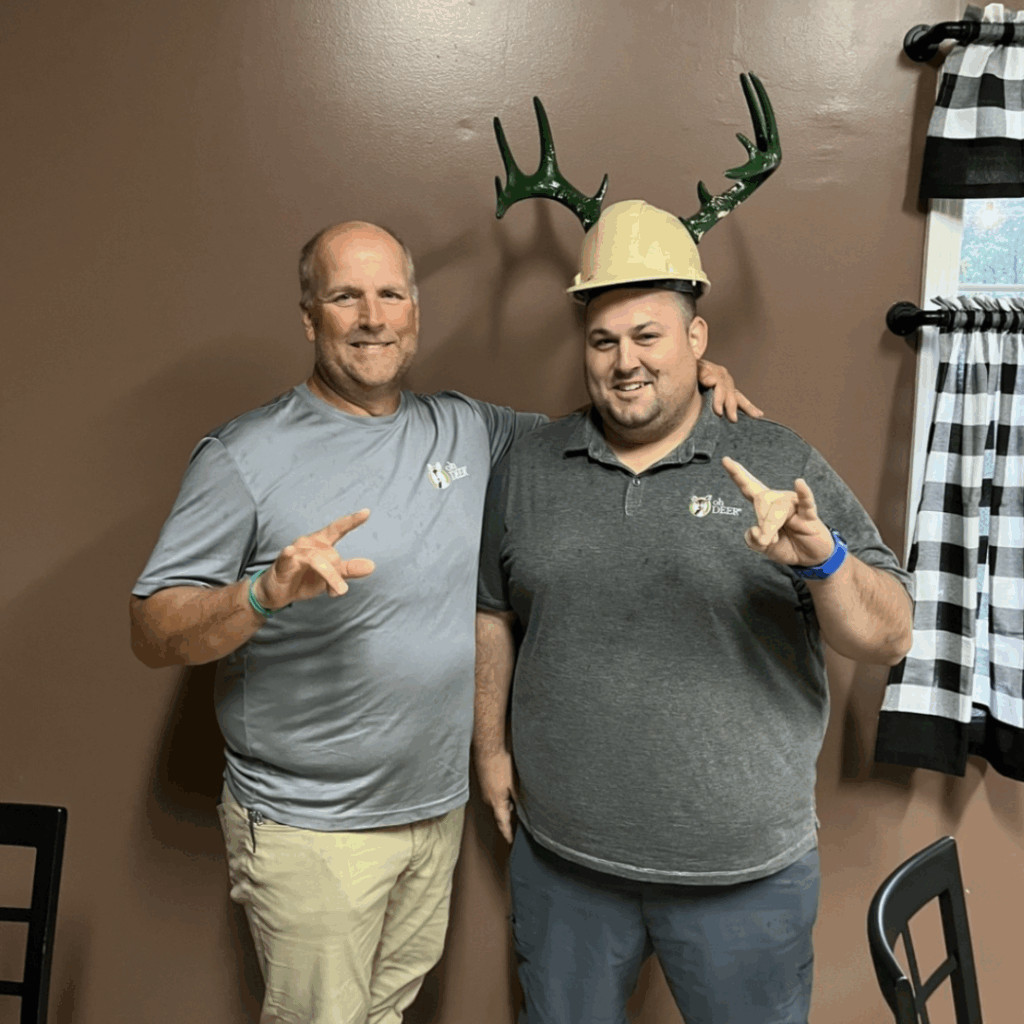 ohDEER Metro West & Nashoba Valley General Manager John Avino wins big buck of the month from Kurt Upham ohDEER founder