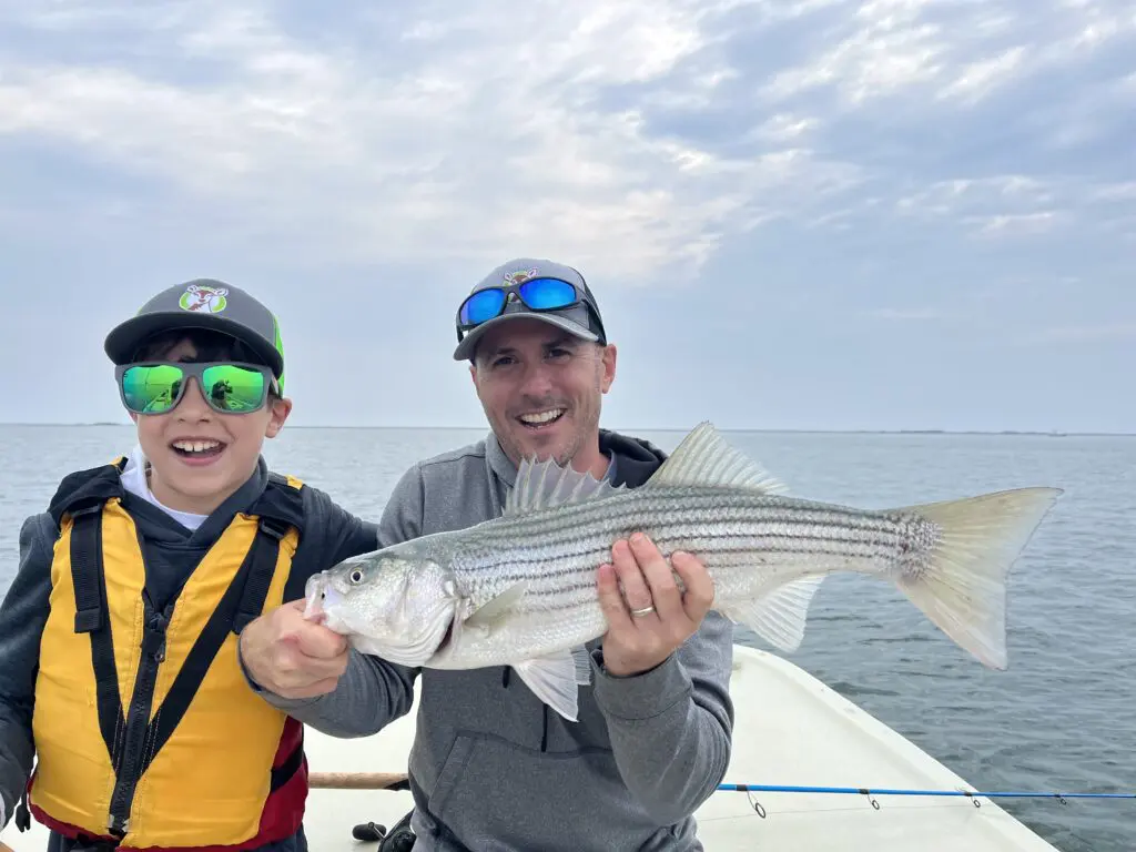 ohDEER North Middlesex owner Bob Gaska and son fishing