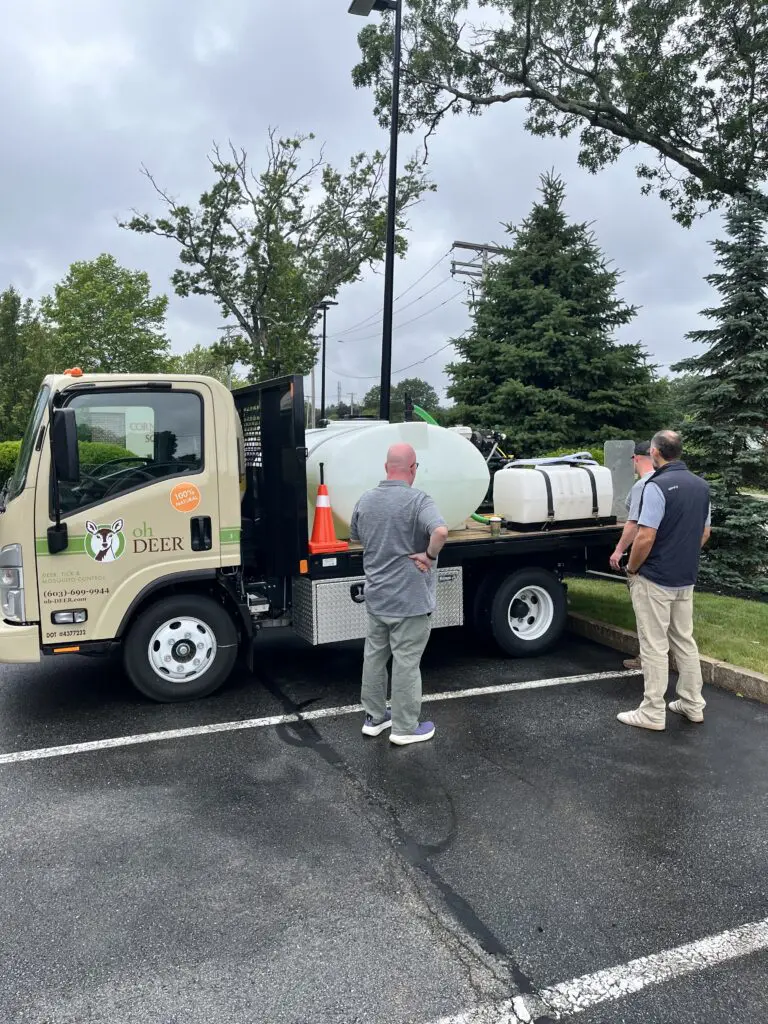 Insepcting ohDEER truck 