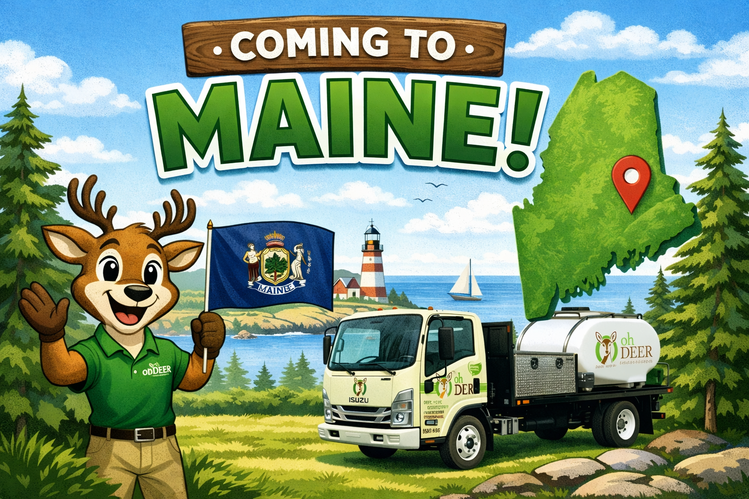 All-natural Deer, Tick and Mosquito Control franchise ohDEER opening first location in the state of Maine