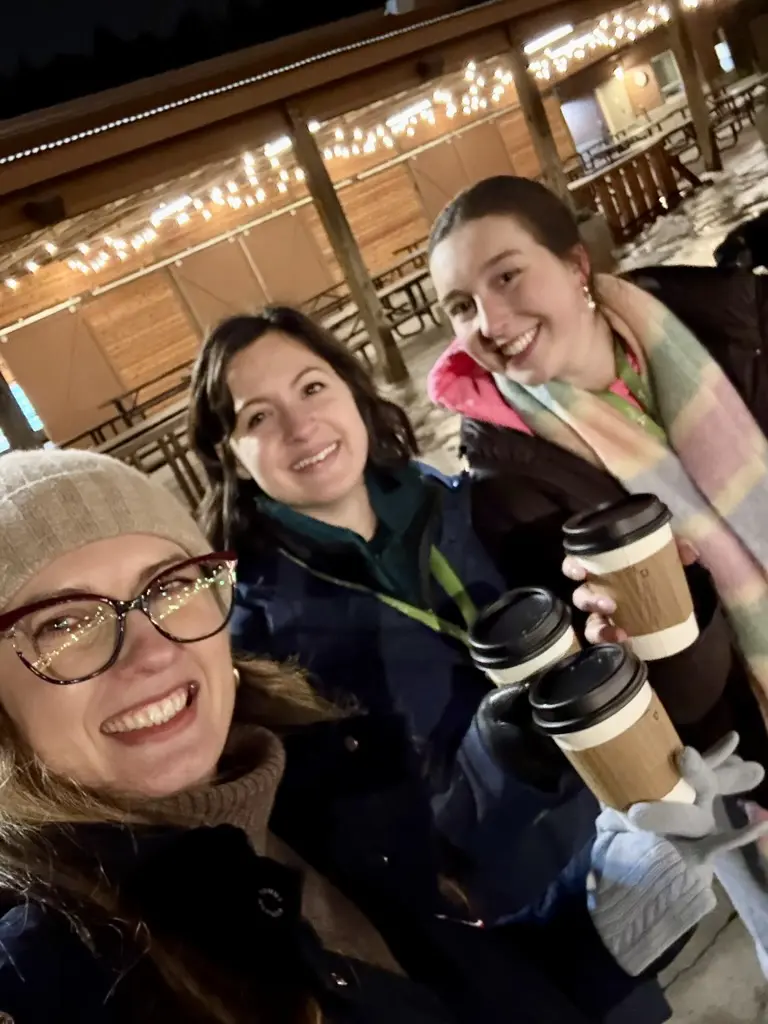 hot chocolate at whitewater center