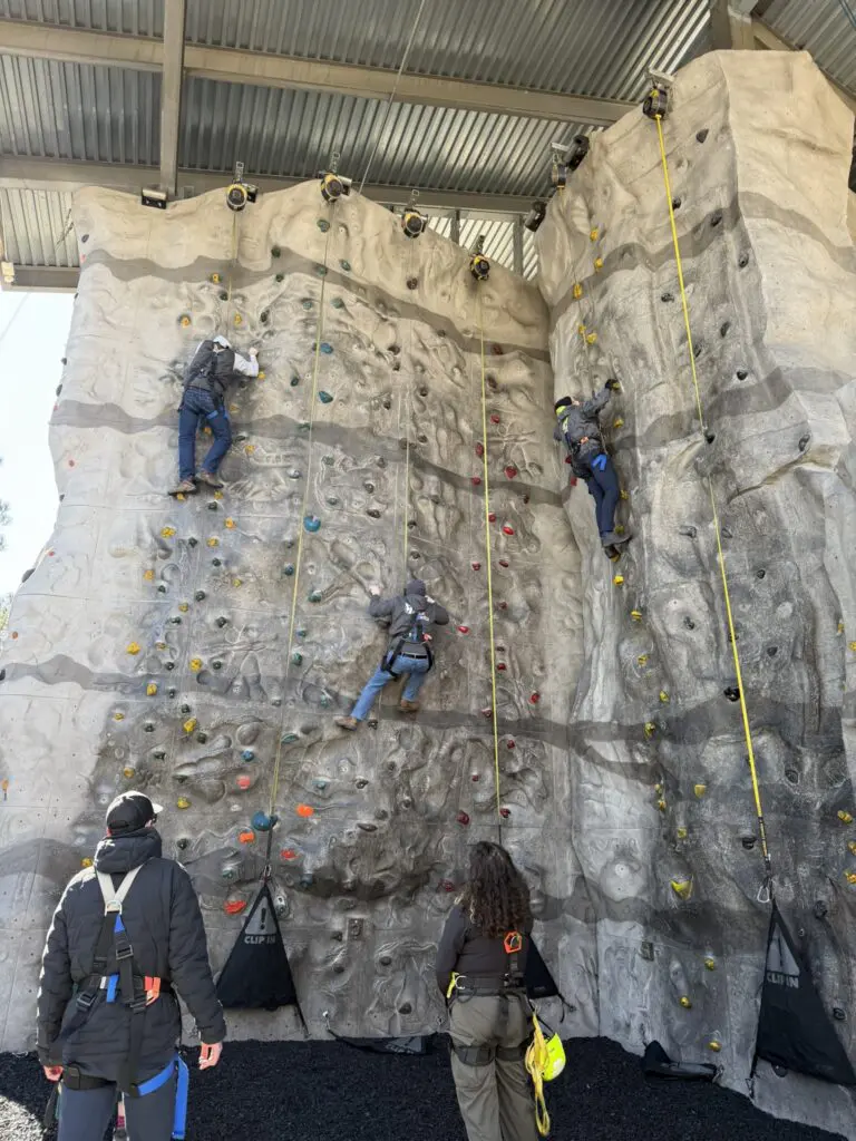 ohDEER franchisees rock climbing 