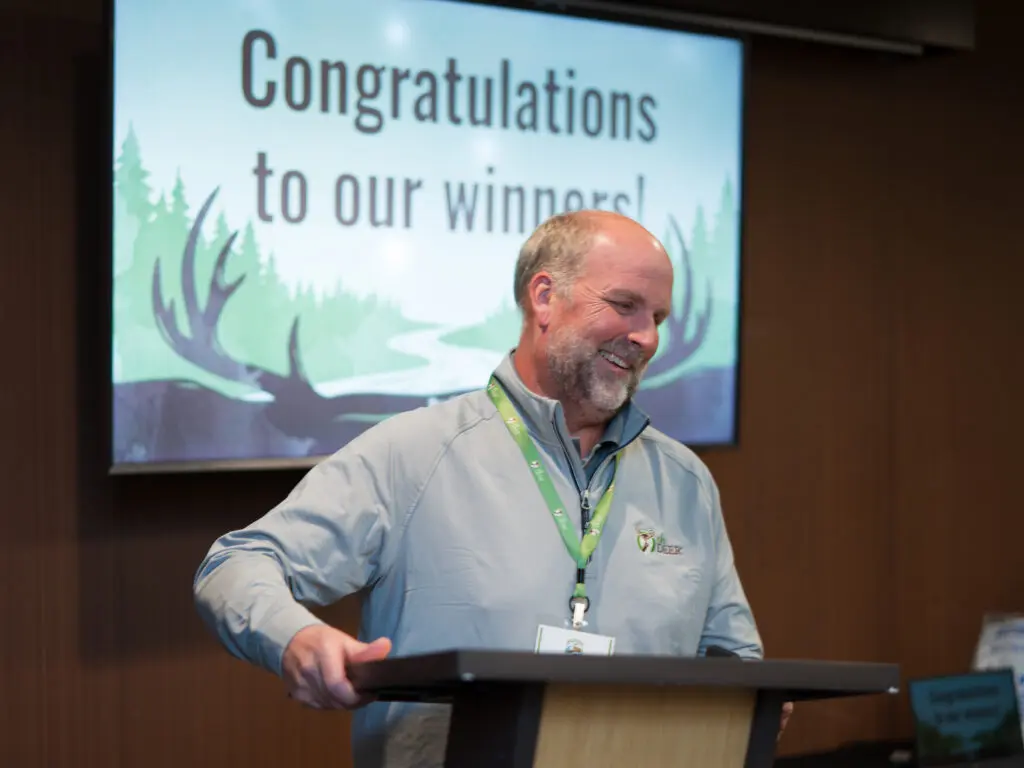 Kurt Upham at ohDEER annual awards 2025