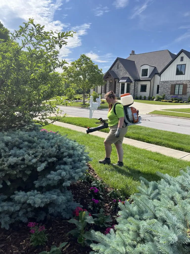 sarah west spraying deer control in ohio 