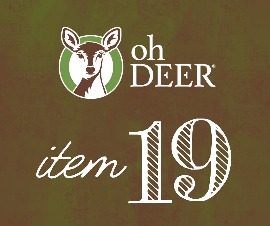 ohDEER item 19