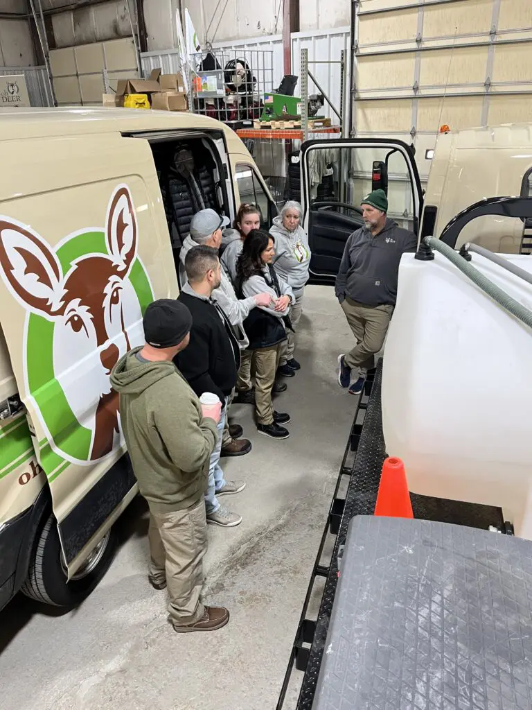 ohDEER franchisees at shop training 
