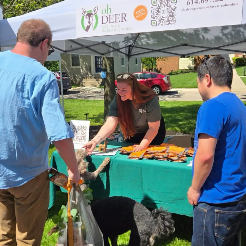 Sarah Lucco community event ohDEER safe for dogs 