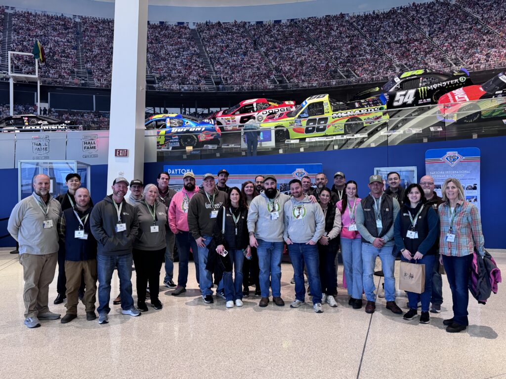 ohDEER annual event group photo at the nascar hall of fame 